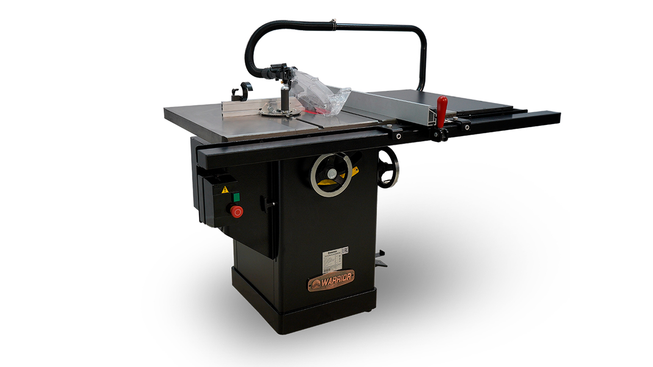 Станок круглопильный WARRIOR 0700. Сборка и настройка