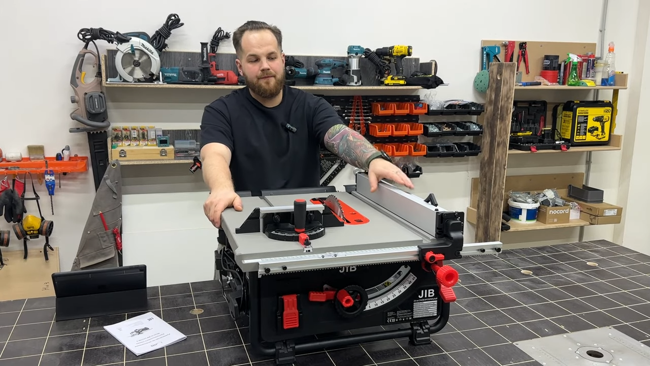 Круглопильный станок JIB 2255M-7. Почти DeWALT?