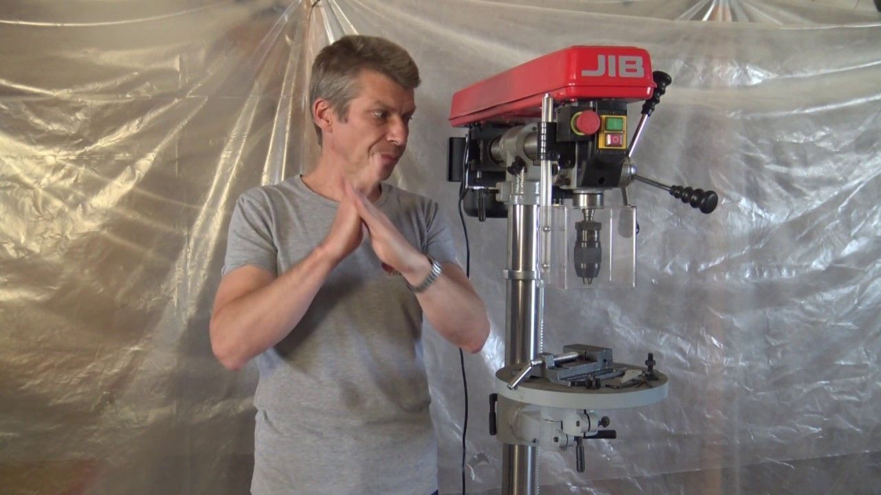 Сверлильный станок JIB RDP86016F. Подробный обзор и некоторые секреты