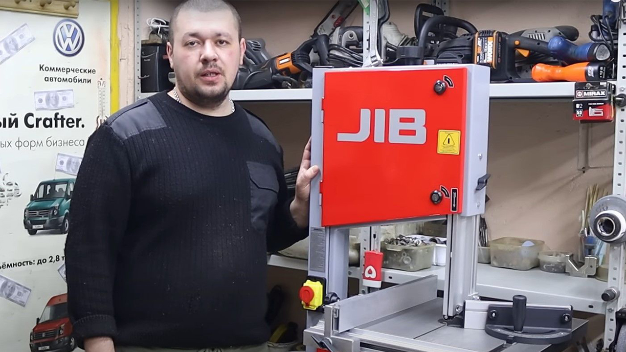 Удивительный инструмент! Приобрел себе в мастерскую ленточнопильный станок JIB BAS 312!