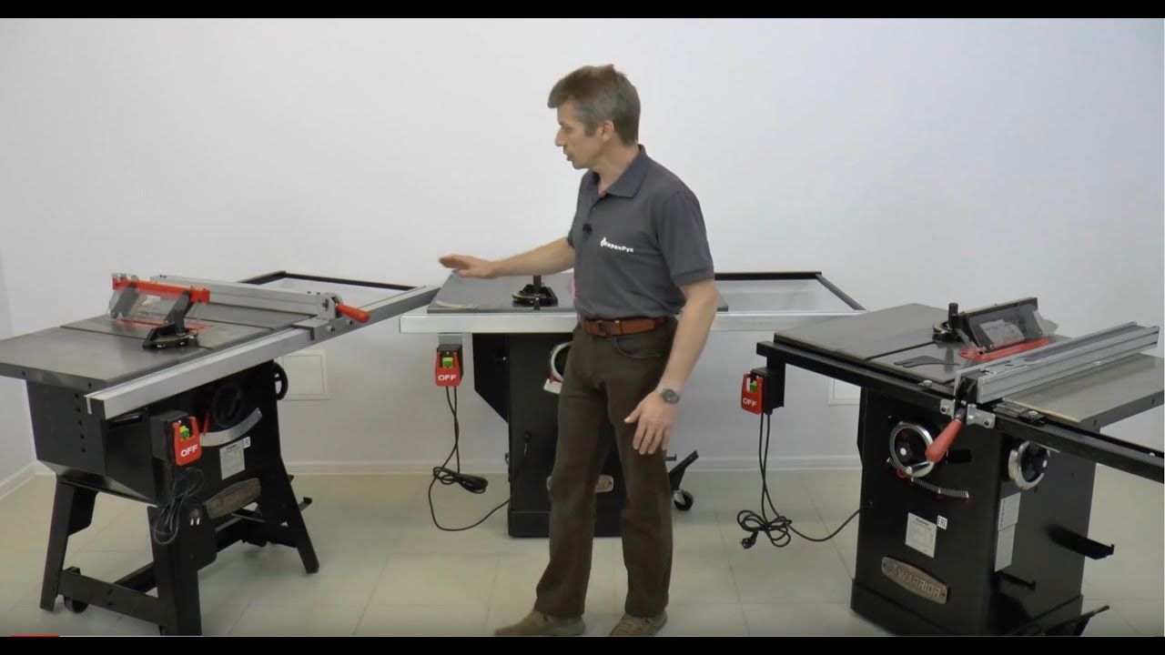 Обзор круглопильных станков Warrior