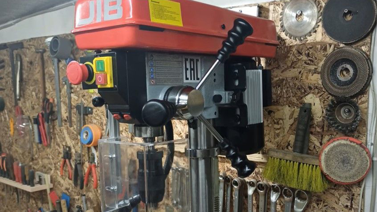 ПОДРОБНЫЙ ОБЗОР НА СВЕРЛИЛЬНЫЙ СТАНОК JIB DP25016B