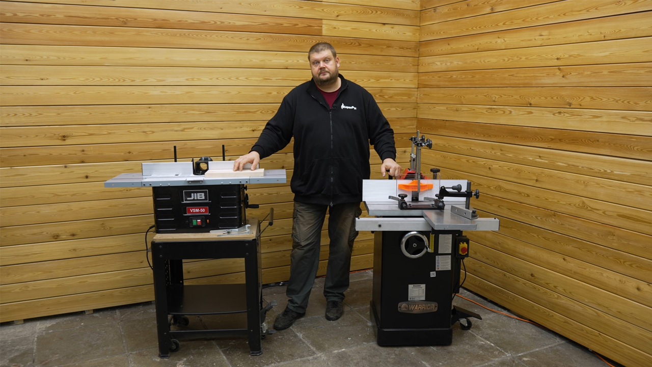 Фрезерные станки JIB VSM-50 и WARRIOR W0404