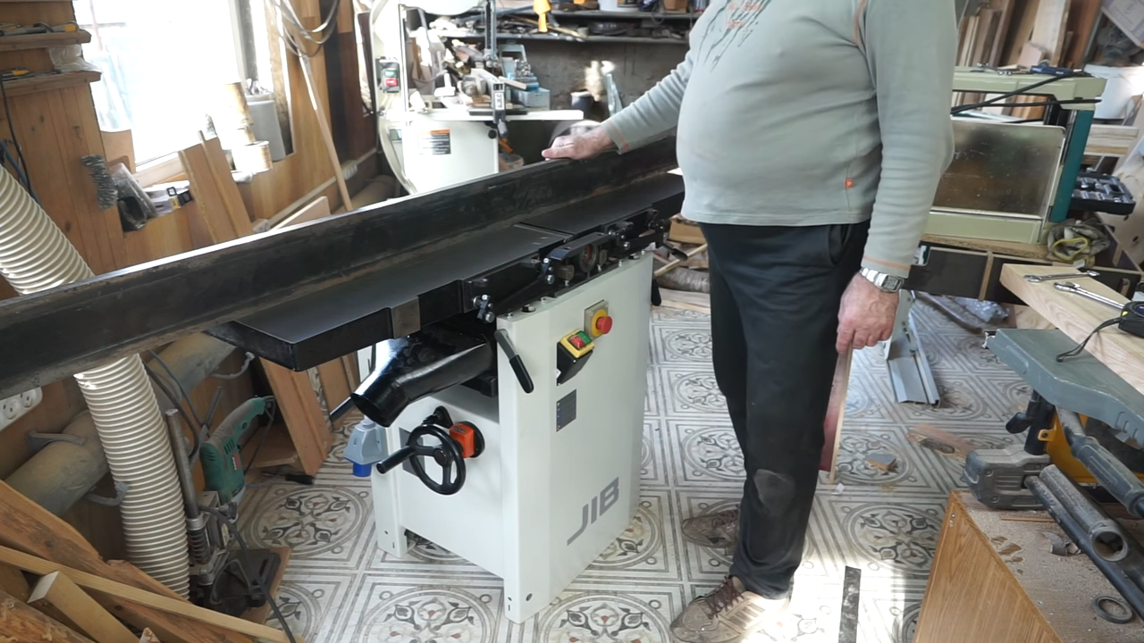 Фуговально-рейсмусовый станок JIB PT310A. Распаковка, разборка, сборка и настройка