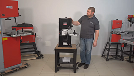 Ленточная пила JIB BS1001 сборка регулировка, демонстрация в работе