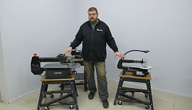 Лобзиковые станки JIB SSA16LV, JIB SSA22V. Обзор и сравнение. Демонстрация в работе.