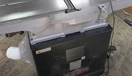 Устанавливаю спиральный вал Helical 200 мм, на фуганок - Warrior W0103FL