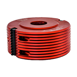 картинка Фреза насадная Dimar  сращивание #3 шип мебельный щит D140x60 Z2 сменные ножи посадка 30 от HARVEY-RUS