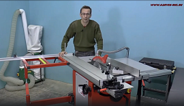 Круглопильный станок с кареткой JIB MJ10-1600