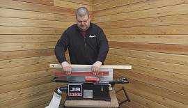 Фуговальные станки JIB 22014 и JIB 22014SC, Обзор, сравнение, работа на станке.